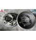 Tam bua xe nâng Mitsubishi 2 tấn 2.5 tấn FD25T FD25NT F18C - Mã part 91E33-00801 Brake Drum & Steering Hub